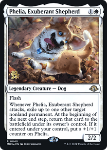 Phelia, Exuberant Shepherd⁣ - Modern Horizons 3: Promos⁣ (Rare)⁣ [40]