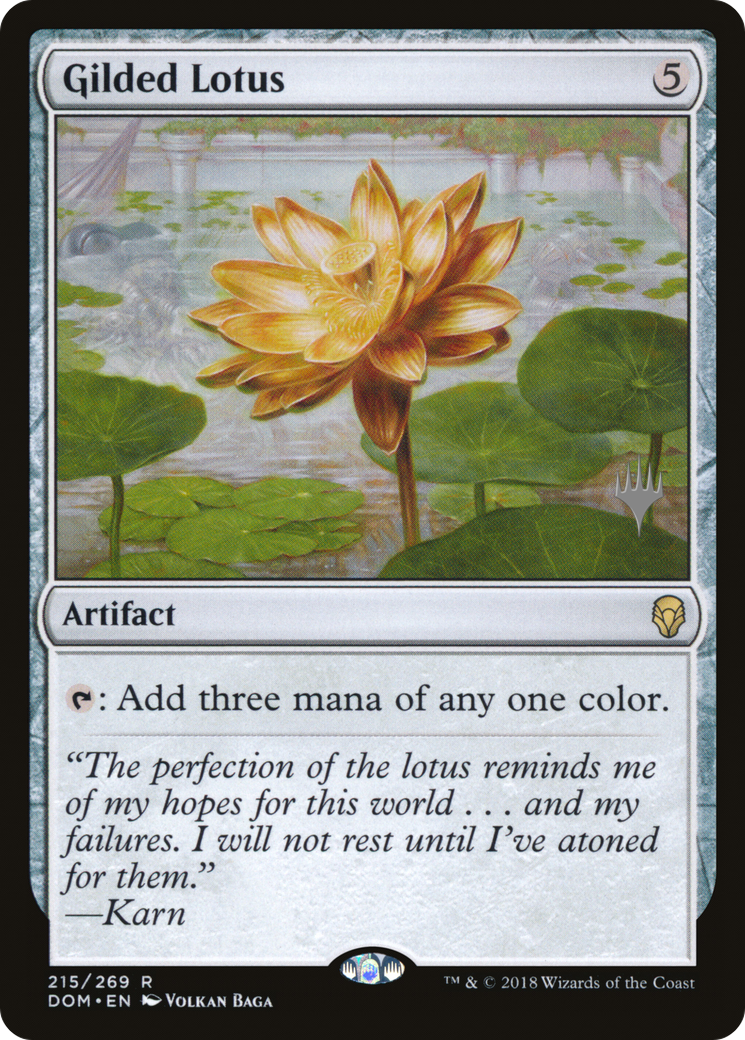 Gilded Lotus (PPM20-215P) - Dominaria Promos