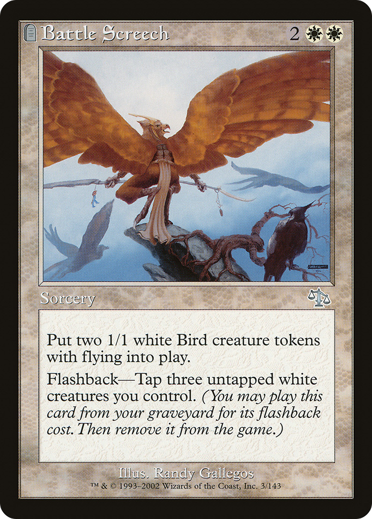 Battle Screech (JUD-003) - Judgment: (tombstone) Foil