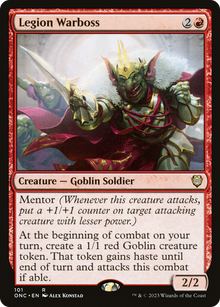 Legion Warboss⁣ - Commander: Phyrexia: All Will Be One⁣ (Rare)⁣ [101]