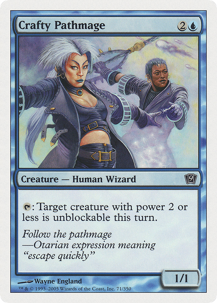 Crafty Pathmage (9ED-071) - Ninth Edition
