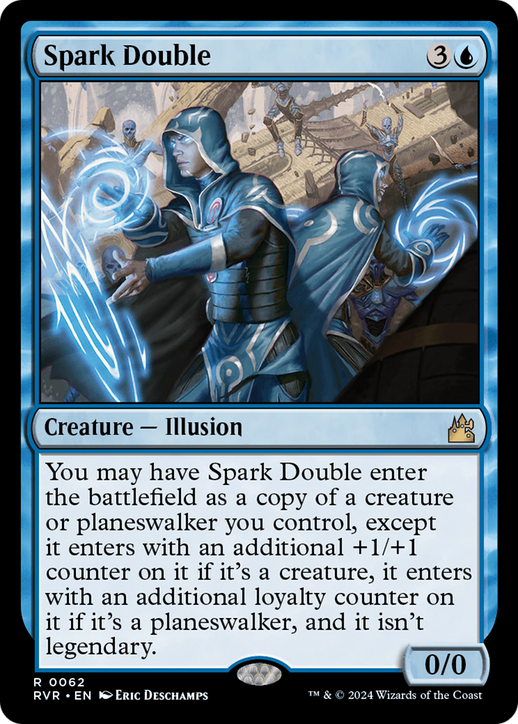 Spark Double (RVR-062) - Ravnica Remastered Foil
