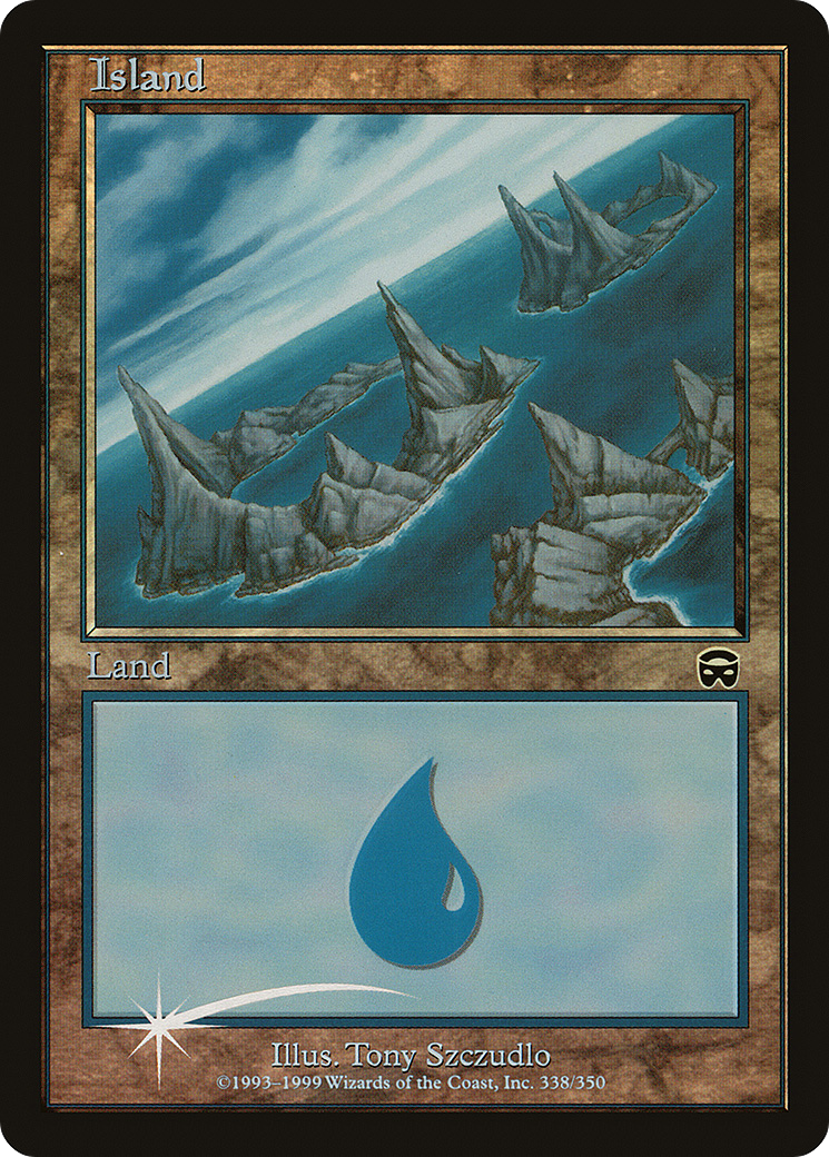 Island (2000) (ARENA-009) - Arena League 2000 Foil