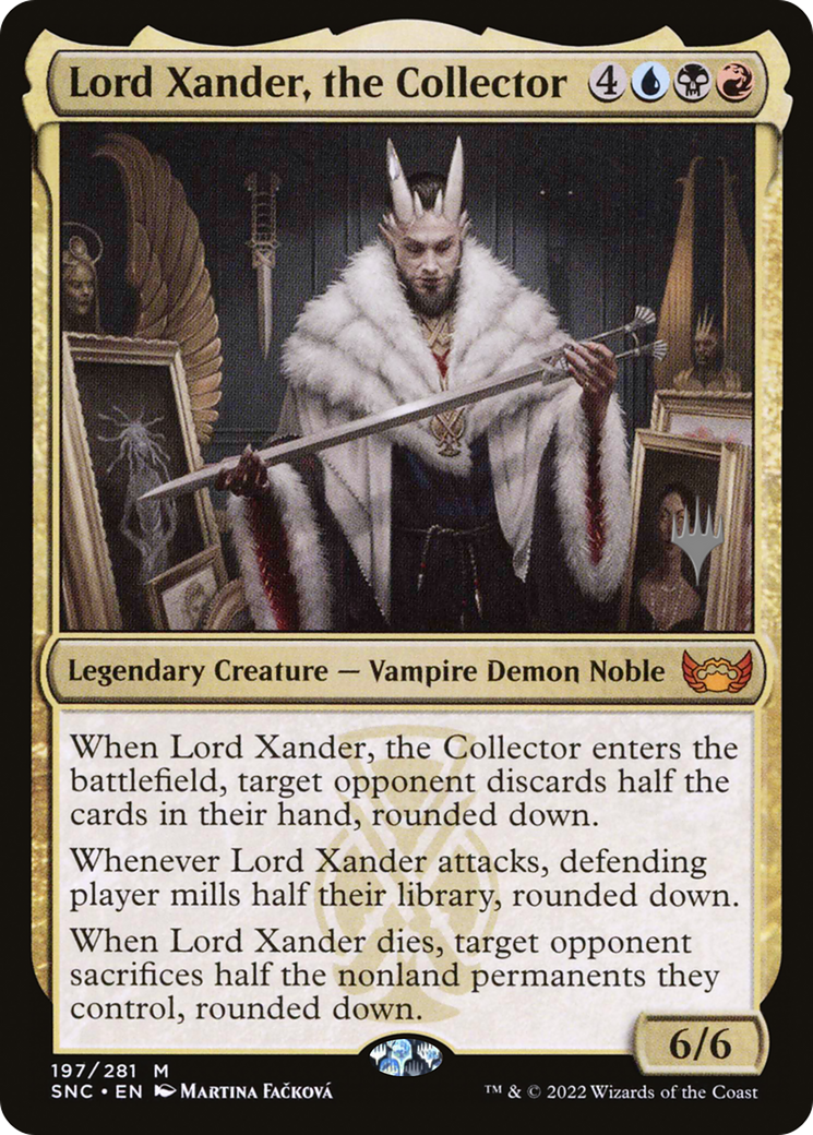 Lord Xander, the Collector (PPSNC-197P) - Streets of New Capenna Promos Foil