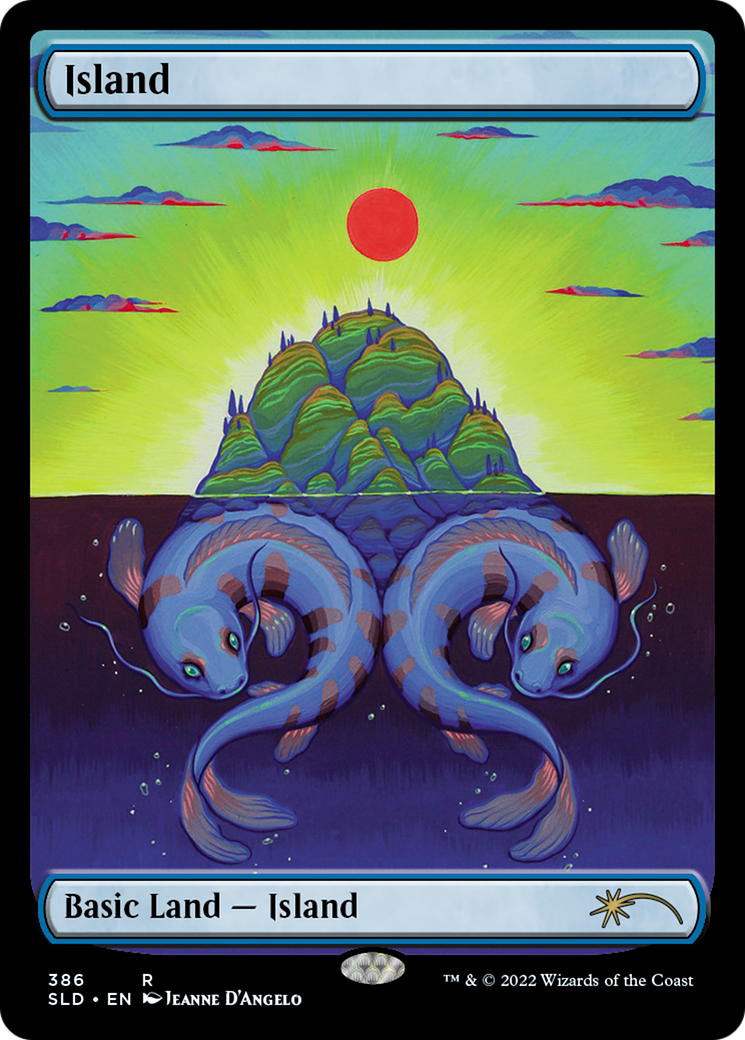 Island (386) (SLD-386) - Secret Lair Drop Foil