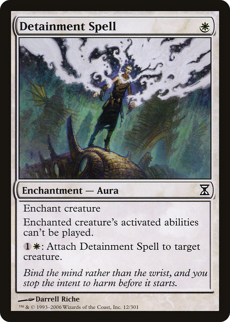 Detainment Spell (TSP-012) - Time Spiral Foil