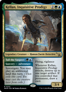 Kellan, Inquisitive Prodigy (MKM-212) - Murders at Karlov Manor Foil