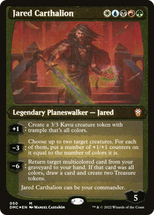 Jared Carthalion⁣ - Commander: Dominaria United: Extras⁣ (Mythic)⁣ [50]