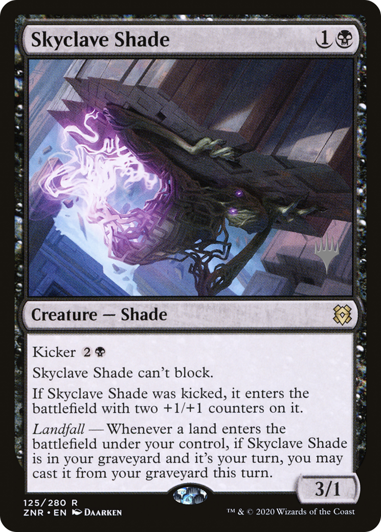 Skyclave Shade (PPZNR-125P) - Zendikar Rising Promos Foil