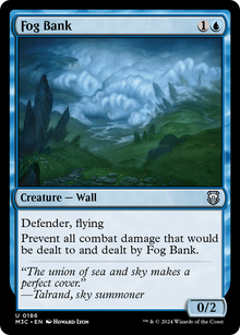 Fog Bank⁣ - Commander: Modern Horizons 3⁣ (Uncommon)⁣ [186]
