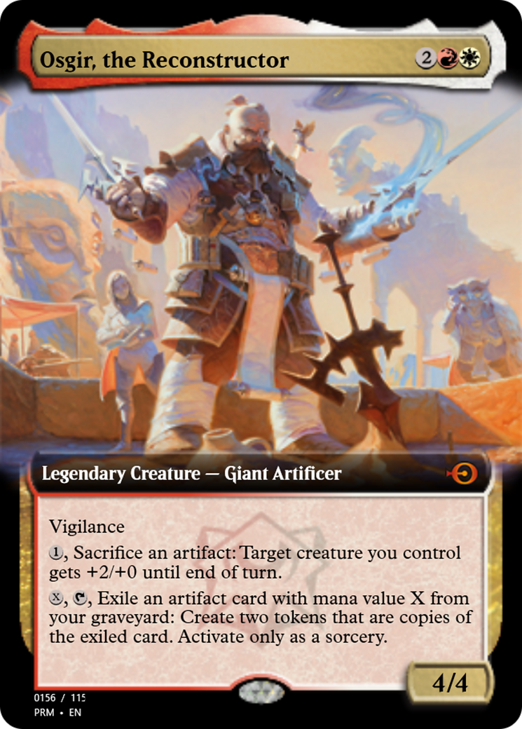 Osgir, the Reconstructor (PRM-90284) - Magic Online Promos