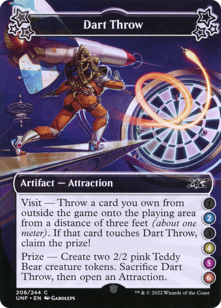 Dart Throw (2-4-5-6) (UNF-208C) - Unfinity
