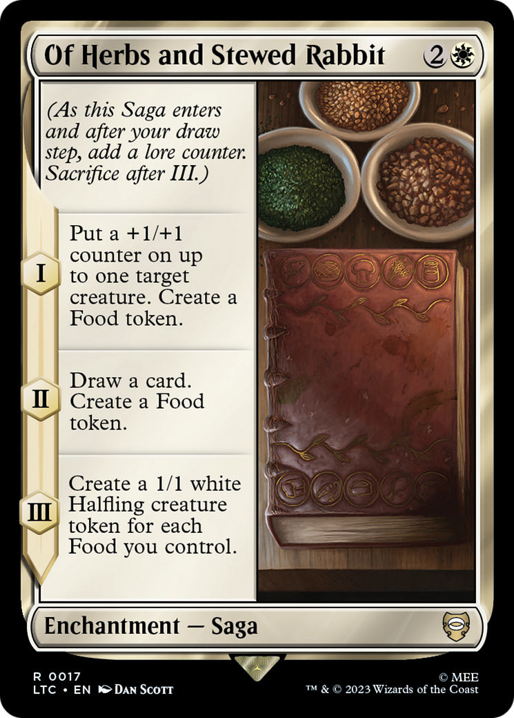 Of Herbs and Stewed Rabbit⁣ - Commander: The Lord of the Rings: Tales of Middle-earth⁣ (Rare)⁣ [17]