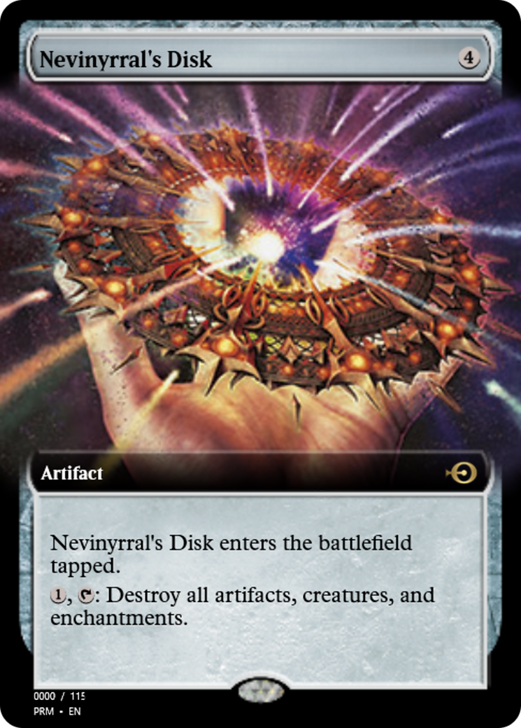 Nevinyrral's Disk (PRM-85964) - Magic Online Promos
