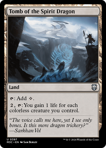 Tomb of the Spirit Dragon⁣ - Commander: Modern Horizons 3⁣ (Uncommon)⁣ [397]