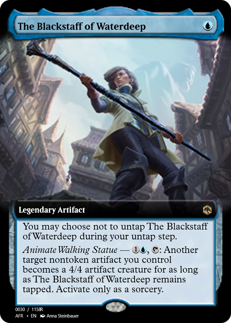 The Blackstaff of Waterdeep (PRM-92676) - Magic Online Promos