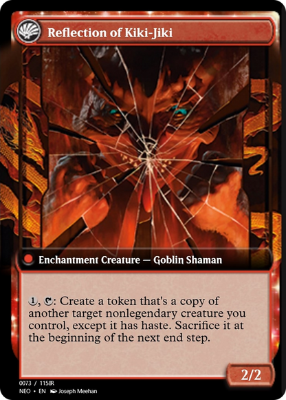 Fable of the Mirror-Breaker // Reflection of Kiki-Jiki (PRM-98009) - Magic Online Promos: (enchantment)
