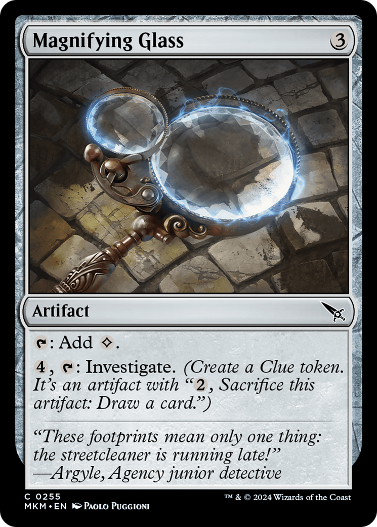 Magnifying Glass⁣ - Murders at Karlov Manor⁣ (Common)⁣ [255]