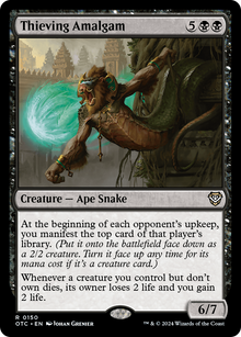 Thieving Amalgam⁣ - Commander: Outlaws of Thunder Junction⁣ (Rare)⁣ [150]