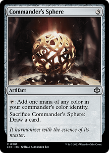 Commander's Sphere⁣ - Commander: The Lost Caverns of Ixalan⁣ (Common)⁣ [301]