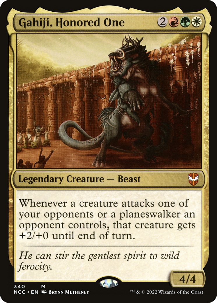 Gahiji, Honored One⁣ - Commander: Streets of New Capenna⁣ (Mythic)⁣ [340]