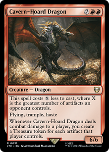 Cavern-Hoard Dragon⁣ - Commander: The Lord of the Rings: Tales of Middle-earth⁣ (Rare)⁣ [31]