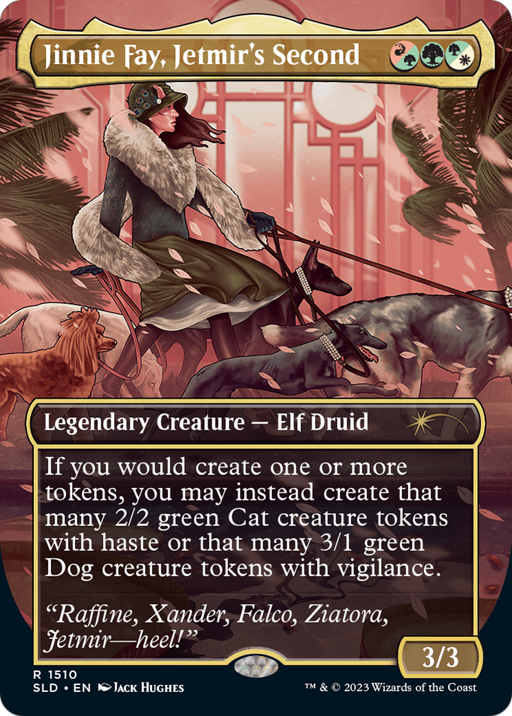 Jinnie Fay, Jetmir's Second (SLD-1510) - Secret Lair Drop (Borderless) Foil