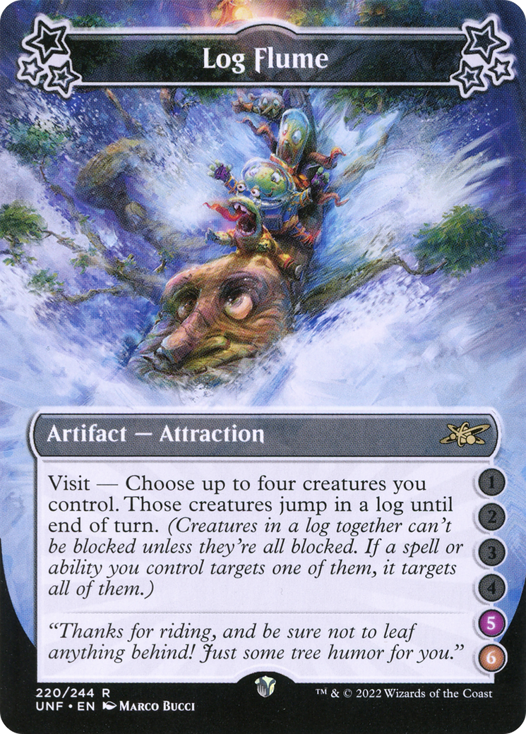 Log Flume (5-6) (UNF-220B) - Unfinity Foil