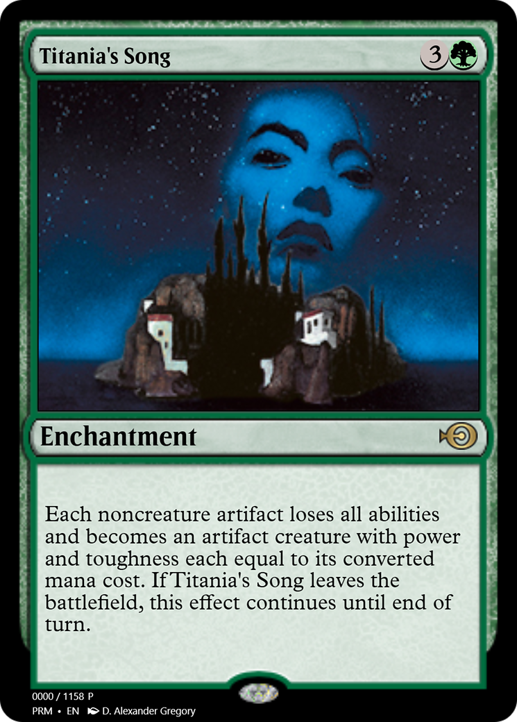 Titania's Song (PRM-78860) - Magic Online Promos