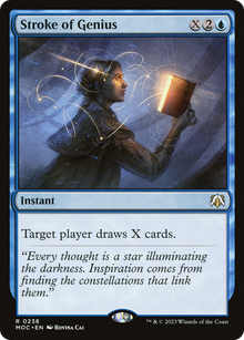 Stroke of Genius⁣ - Commander: March of the Machine⁣ (Rare)⁣ [238]