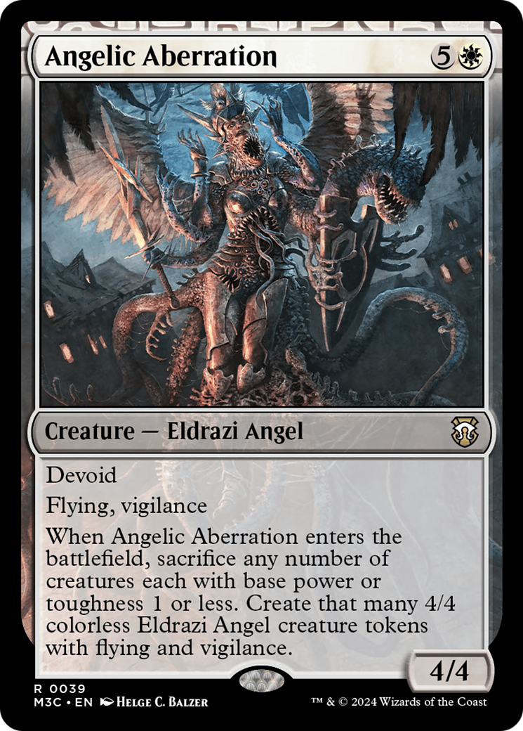 Angelic Aberration⁣ - Commander: Modern Horizons 3⁣ (Rare)⁣ [39]