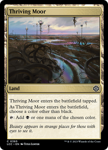Thriving Moor⁣ - Commander: The Lost Caverns of Ixalan⁣ (Common)⁣ [365]