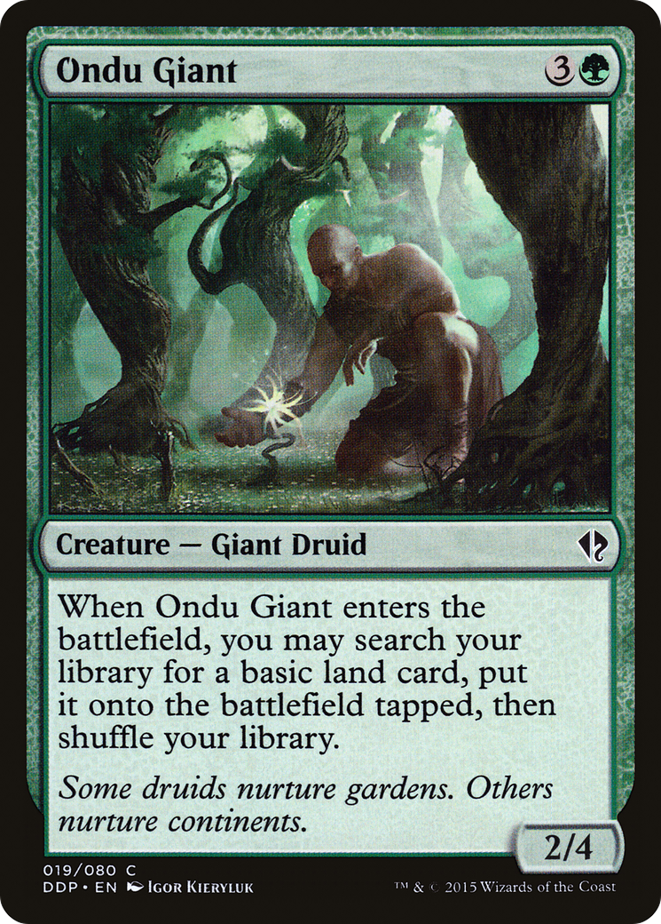 Ondu Giant (DDP-019) - Duel Decks: Zendikar vs. Eldrazi