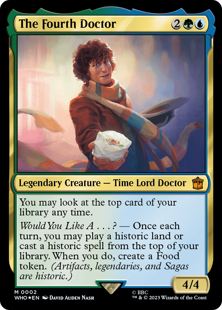 The Fourth Doctor (V.1)⁣ - Universes Beyond: Doctor Who⁣ (Mythic)⁣ [2]