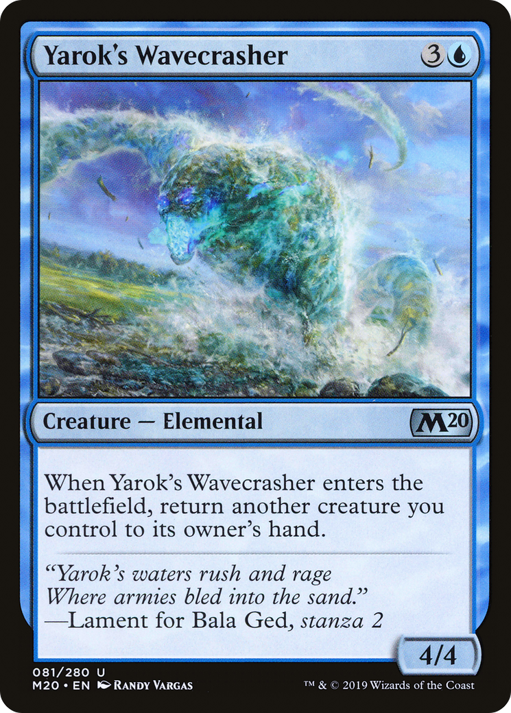 Yarok's Wavecrasher⁣ - Core 2020⁣ (Uncommon)⁣ [81]