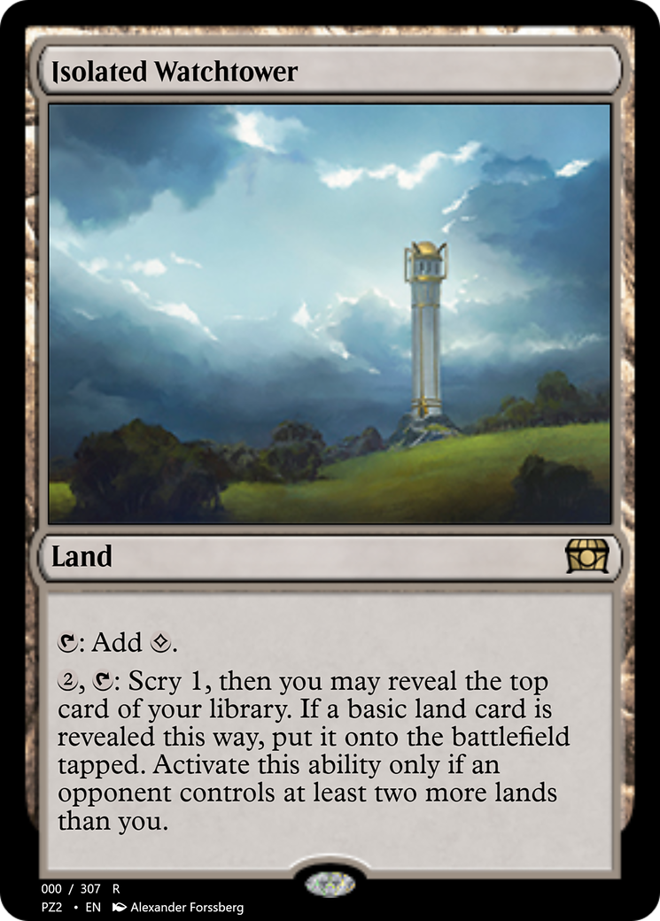Isolated Watchtower (PZ2-70707) - Treasure Chest