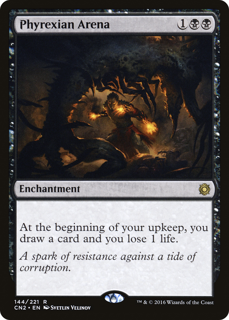 Phyrexian Arena (CN2-144) - Conspiracy: Take the Crown