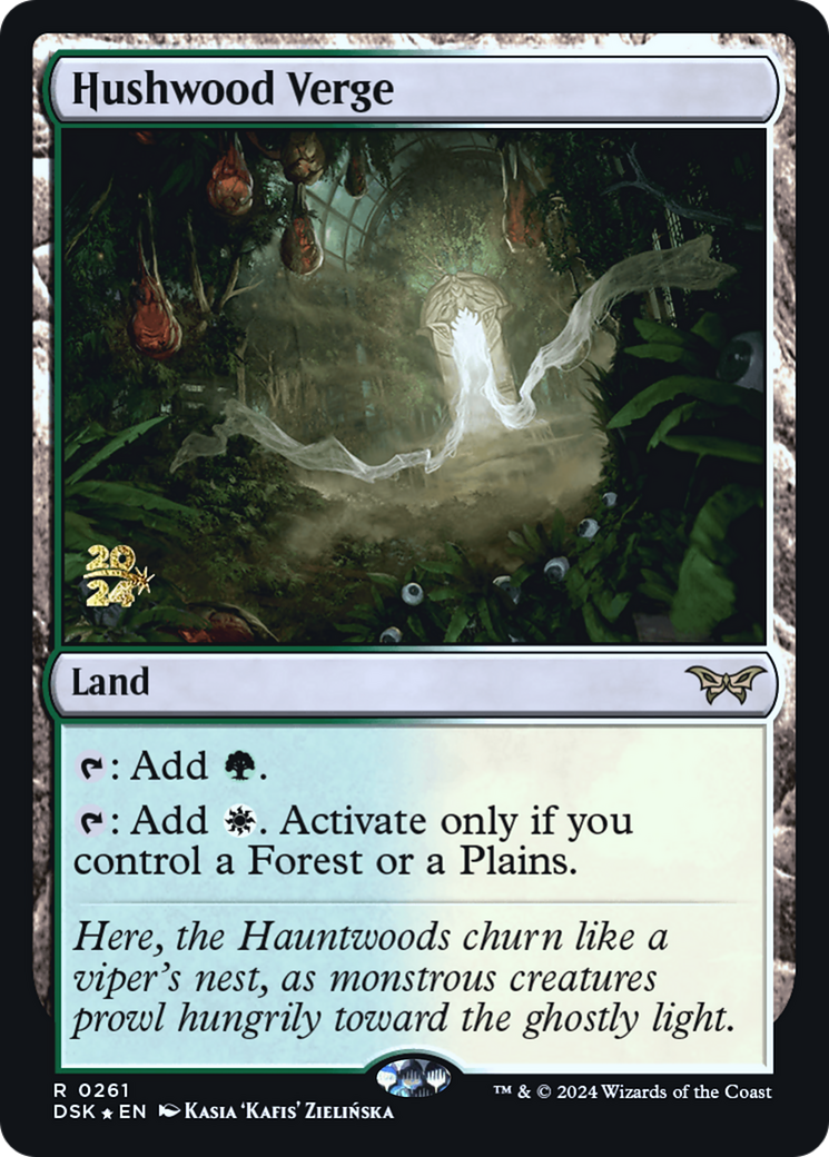 Hushwood Verge (PRE-261S) - Duskmourn: House of Horror Promos Foil