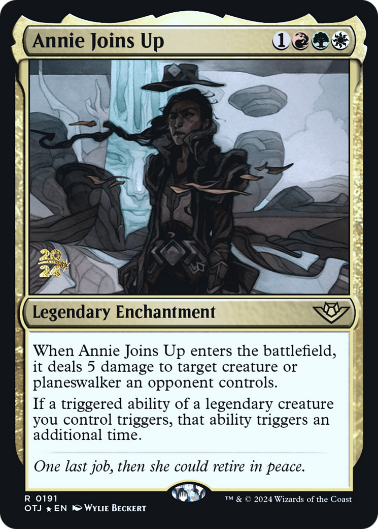 Annie Joins Up (PRE-191S) - Outlaws of Thunder Junction Promos Foil