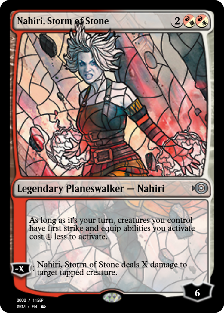 Nahiri, Storm of Stone (PRM-78025) - Magic Online Promos Foil