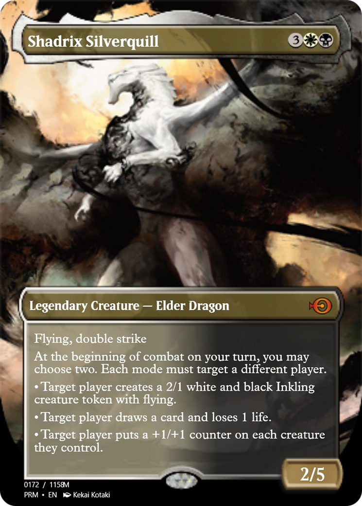 Shadrix Silverquill (PRM-90316) - Magic Online Promos Foil