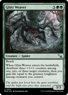 Glint Weaver (MKM-162) - Murders at Karlov Manor Foil