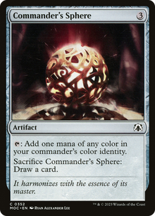 Commander's Sphere⁣ - Commander: March of the Machine⁣ (Common)⁣ [352]