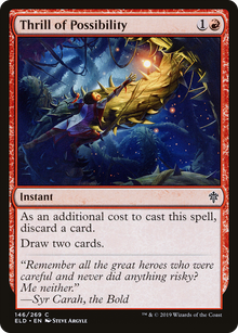Thrill of Possibility (ELD-146) - Throne of Eldraine Foil