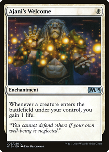 Ajani's Welcome (M19-006) - Core Set 2019 Foil