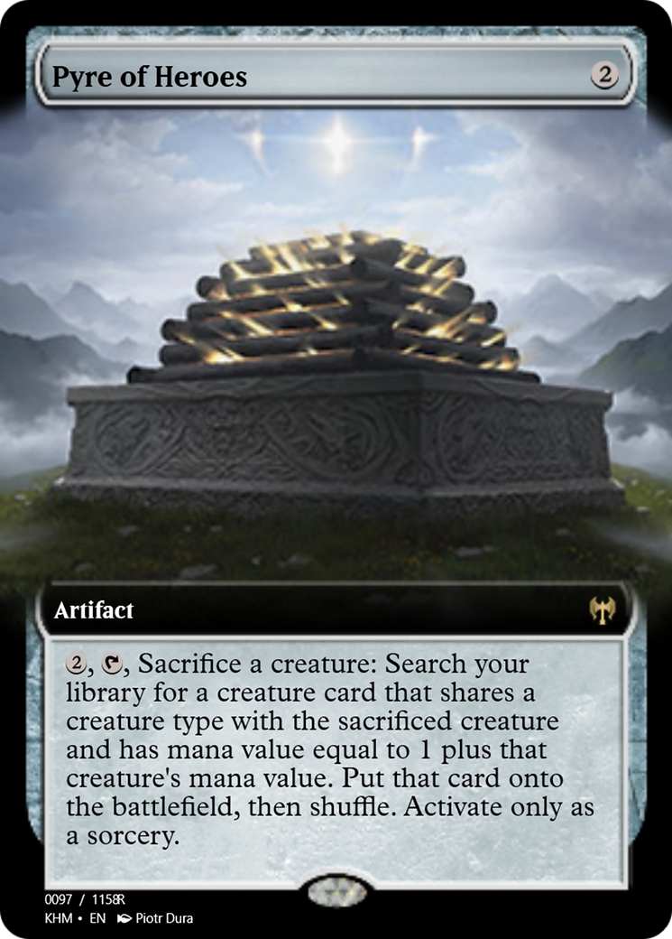 Pyre of Heroes (PRM-88394) - Magic Online Promos Foil
