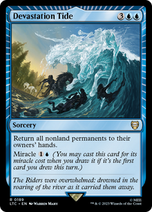 Devastation Tide⁣ - Commander: The Lord of the Rings: Tales of Middle-earth⁣ (Rare)⁣ [189]
