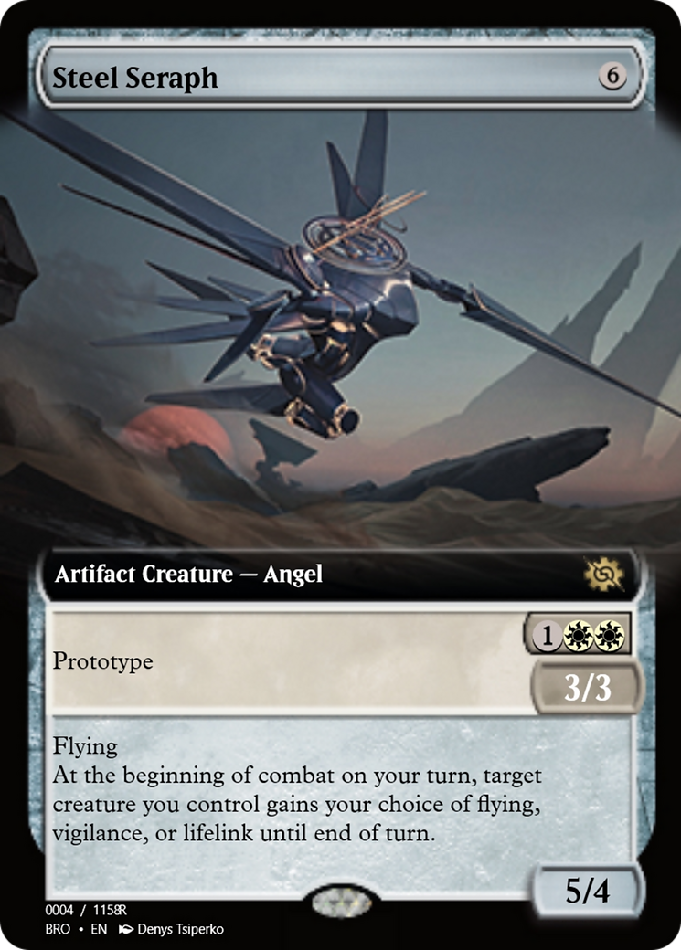 Steel Seraph (PRM-105620) - Magic Online Promos