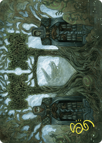 Court of Garenbrig // Court of Garenbrig (AWOE-054) - Wilds of Eldraine Art Series (Borderless)