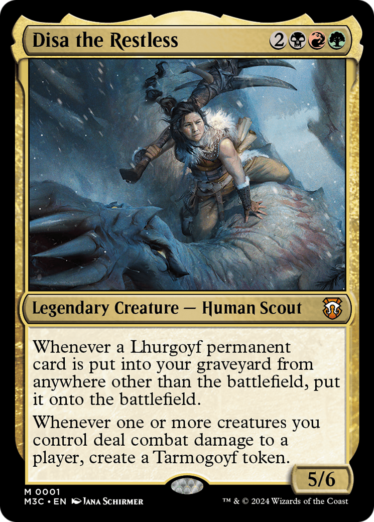 Disa the Restless⁣ - Commander: Modern Horizons 3⁣ (Mythic)⁣ [1]